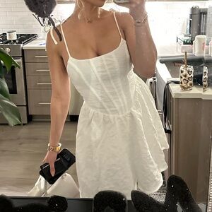 White Corset Dress - Bridal